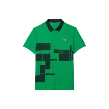 LACOSTE X Novak Djokovic Version Fan Polo Shirt