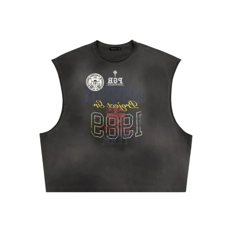 GRAILZ PROJECT GR SS24 Tank Top Unisex Black-0