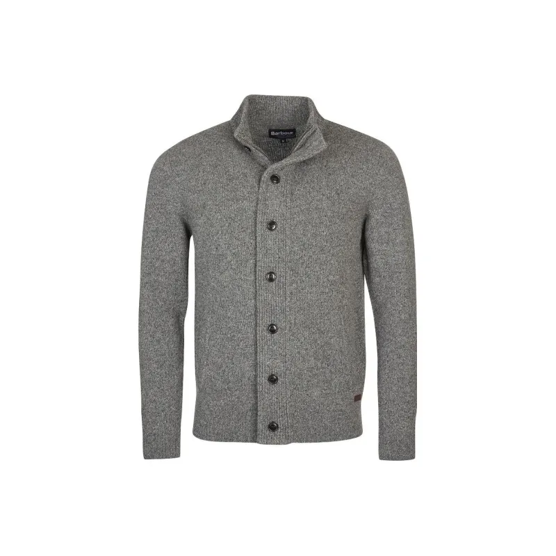 BARBOUR Barbour Tisbury Zip Through Jumper Sweater Men's Gray-0