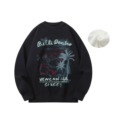 Qnxeey Sweatshirts Unisex