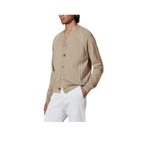 HERMES SS24 Knitwear Men's Sand Yellow