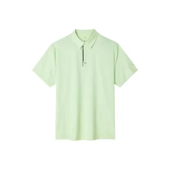 CHAOJIANTA Polo Shirt Men's Melting Snow Green