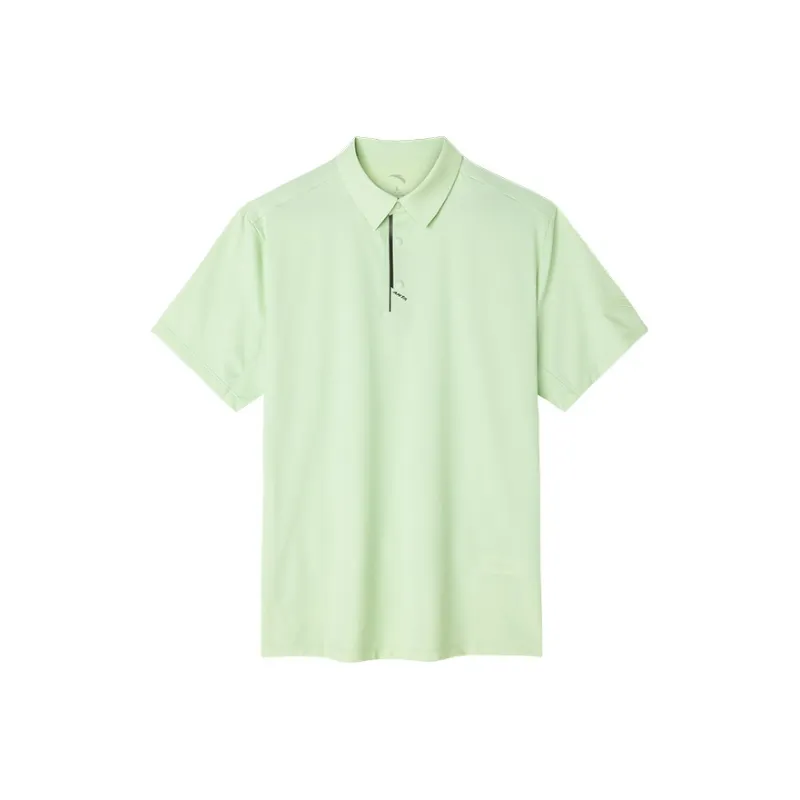 CHAOJIANTA Polo Shirt Men's Melting Snow Green-0