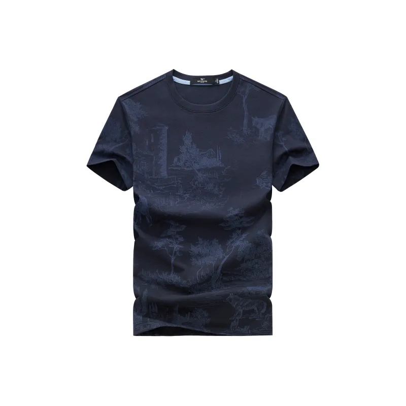 SEPTWOLVES T Shirt Men's Dark Blue-0