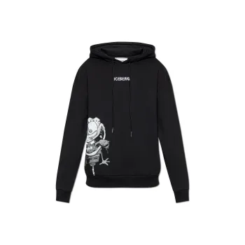 Iceberg Printed Hoodie