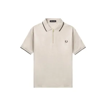 FRED PERRY FW24 Polo Shirt Men Beige