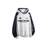 Navy Blue & White Gray (Black Logo)