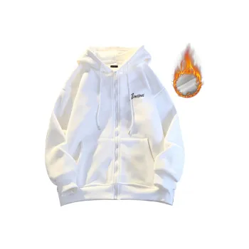 JIMI&JONS Hooded Sweatshirt Coat Unisex
