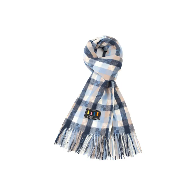 BAIJUAN Knit Scarves Unisex-1