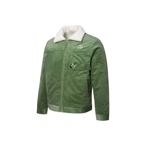 PUMA Jackets Men Green