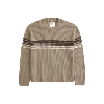 Hollister Sweaters Men Khaki