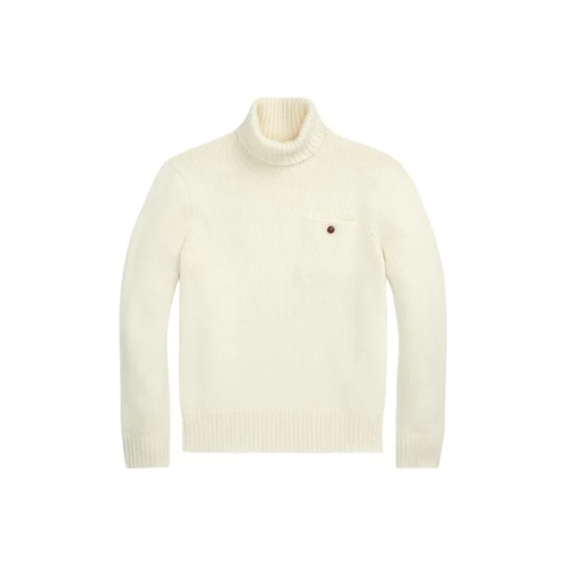 Polo Ralph Lauren SS24 Sweater Men's Cream-0
