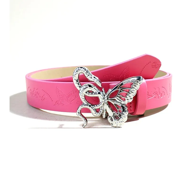 Lanza Cow Leather Belts Unisex Width 2.8CM-4