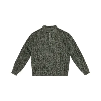 EMPTY REFERENCE Sweater Unisex Black
