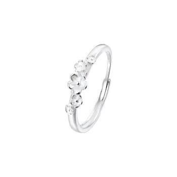 Nine Music 999 Fine Silver Rings Women's