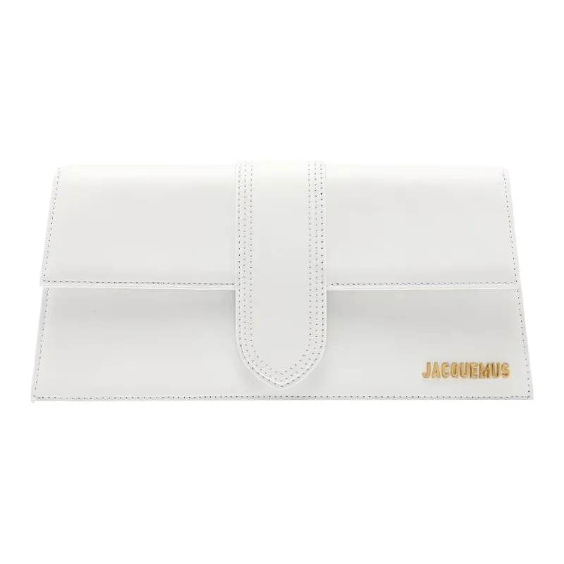 Jacquemus Le Bambino Long Logo Plaque Shoulder Bag-0