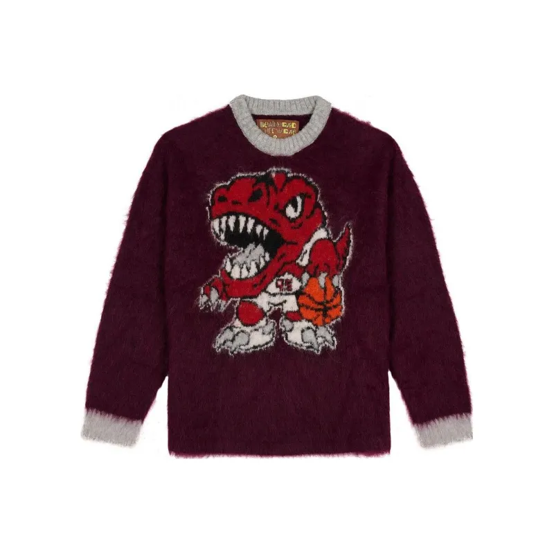 Nba X Brain Dead NBA Sweaters Unisex Purple-0