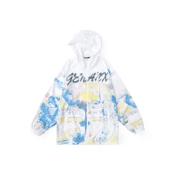 GENANX Jackets Unisex White