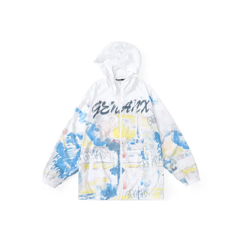 GENANX Jackets Unisex White-0