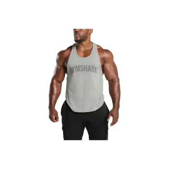 GYMSHARK Tank Top Men's Smoke Gray