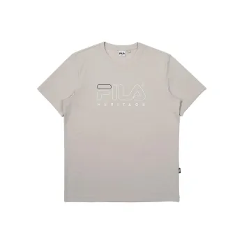 FILA T-Shirts Unisex Beige