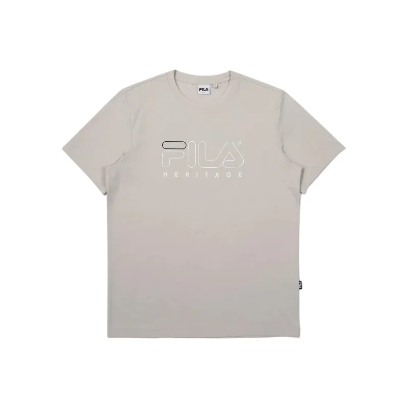 FILA T-Shirts Unisex Beige-0