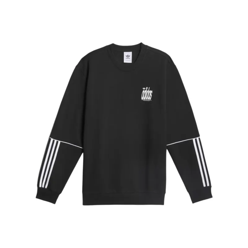 Adidas 4.0 Stretch Deluxe Crewneck Sweater Sweater Men's Black-0