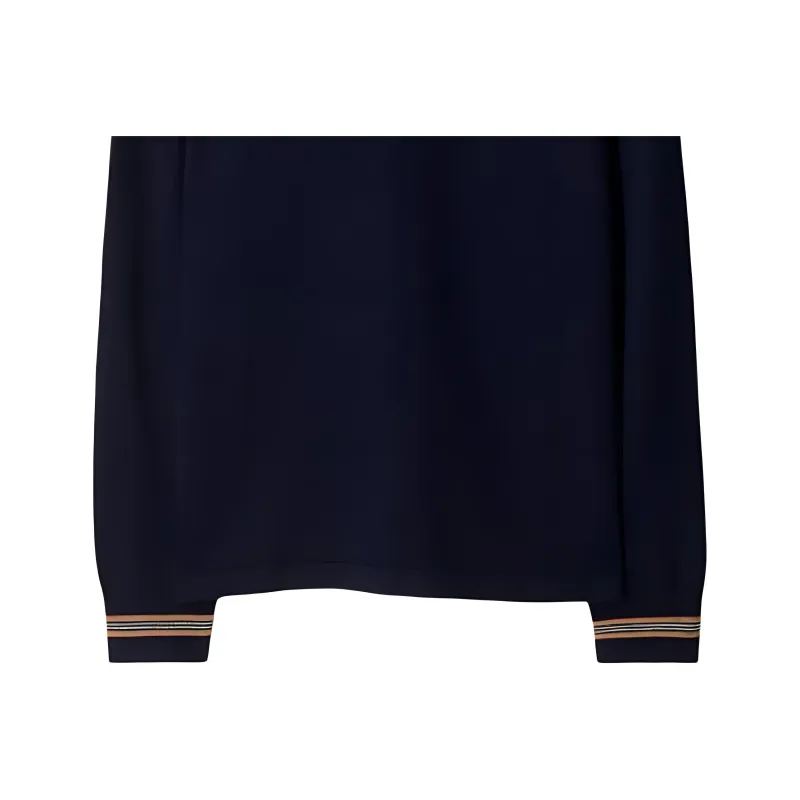 Burberry Polo Shirt Men's Marine Blue-2