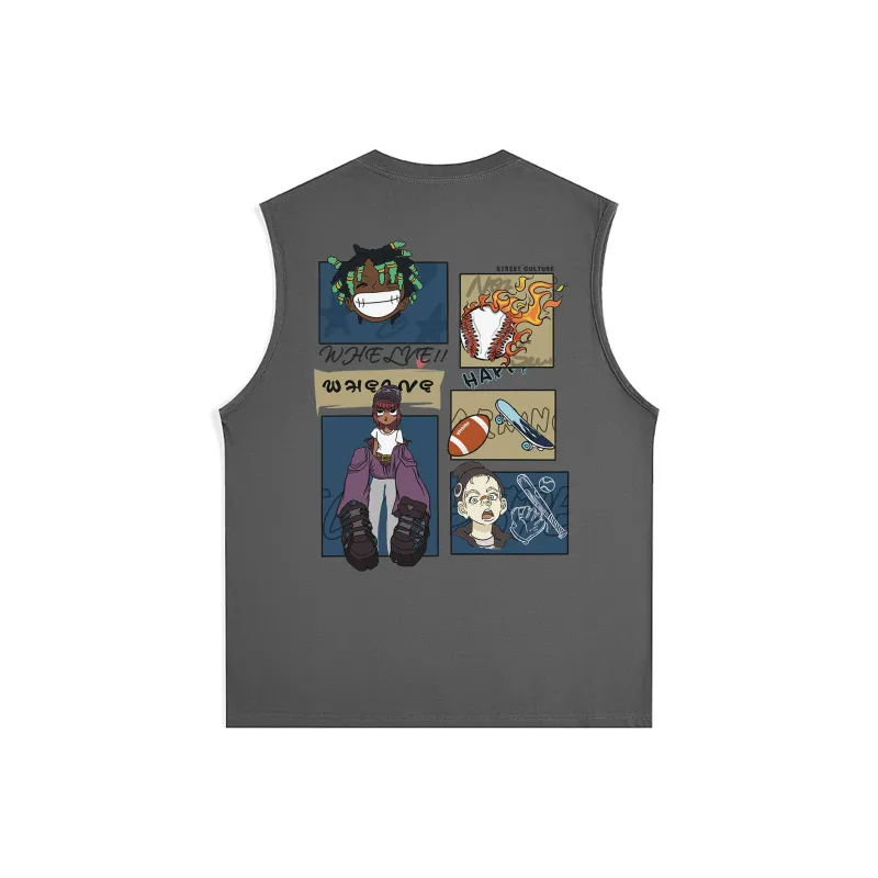 WHELVE Tank Tops Unisex-5