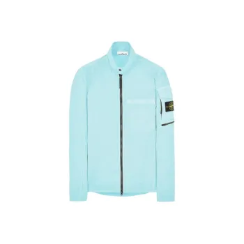 STONE ISLAND Jackets Men Aqua Blue