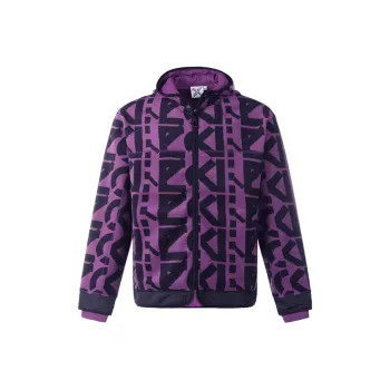 KENZO Allover Monogram Zipped Hoodie