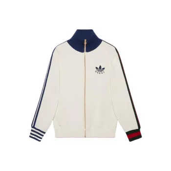 GUCCI X Adidas Viscose Zip Up Jacket