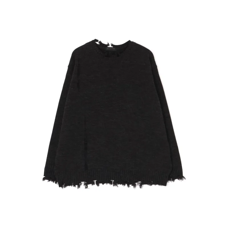 Yohji Yamamoto S'YTE Sweater Unisex Charcoal-0