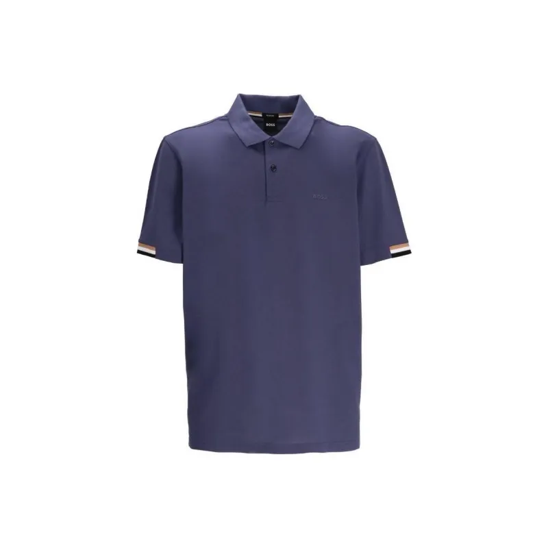HUGO BOSS Logo embossed Polo Shirt-0