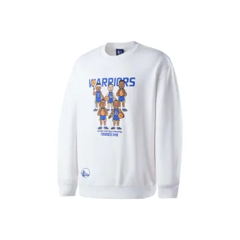 NBA Golden State Warriors Sweatshirt Unisex White