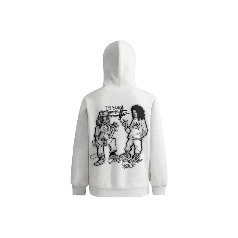 CHARLIE GOLF Sweatshirt Unisex Black-11