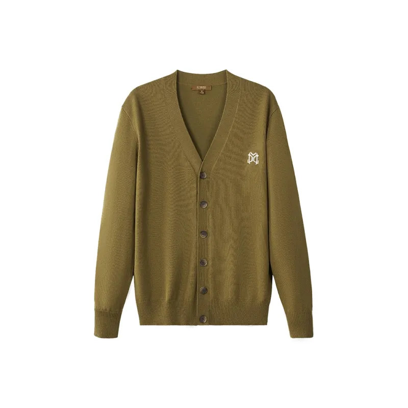 G·Mons Knitwear Men's Olive Green-0