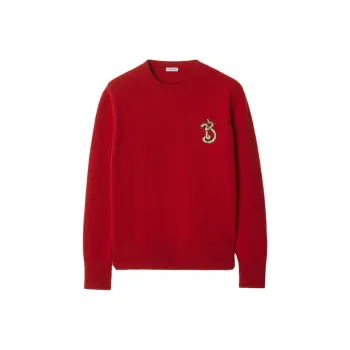 Burberry Logo-intarsia Sweater