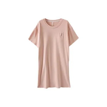 FENTENGCARE Nightgown Women's Coral