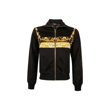 VERSACE Jackets Men Black