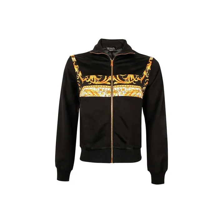 VERSACE Jackets Men Black-0
