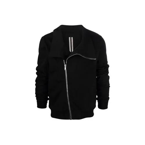 RICK OWENS Off centre Zip up Jacket