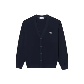 LACOSTE Knitwear Men's Navy Blue