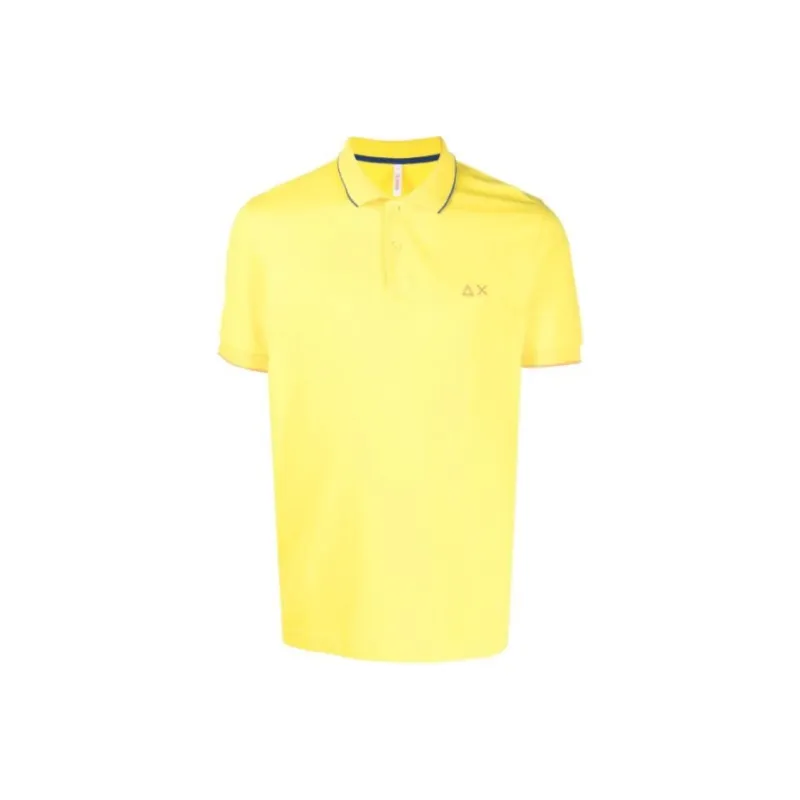 SUN68 Polo Shirts Men Yellow-0