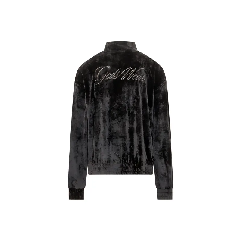 GCDS Zip Up Long Sleeved Sweatshirt-1