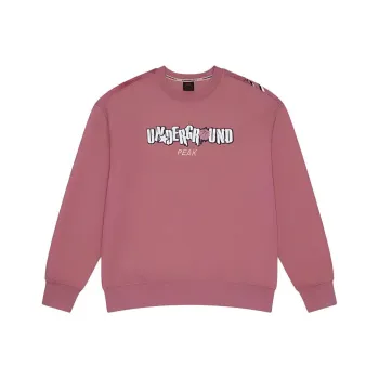 PEAK Basketball Culture Series Sweatshirt Men's Far Magenta
