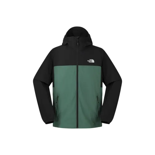 THE NORTH FACE City Outdoor Collection Sun Protection Clothing Men LFW/Lusheng Green/Cosmic Black