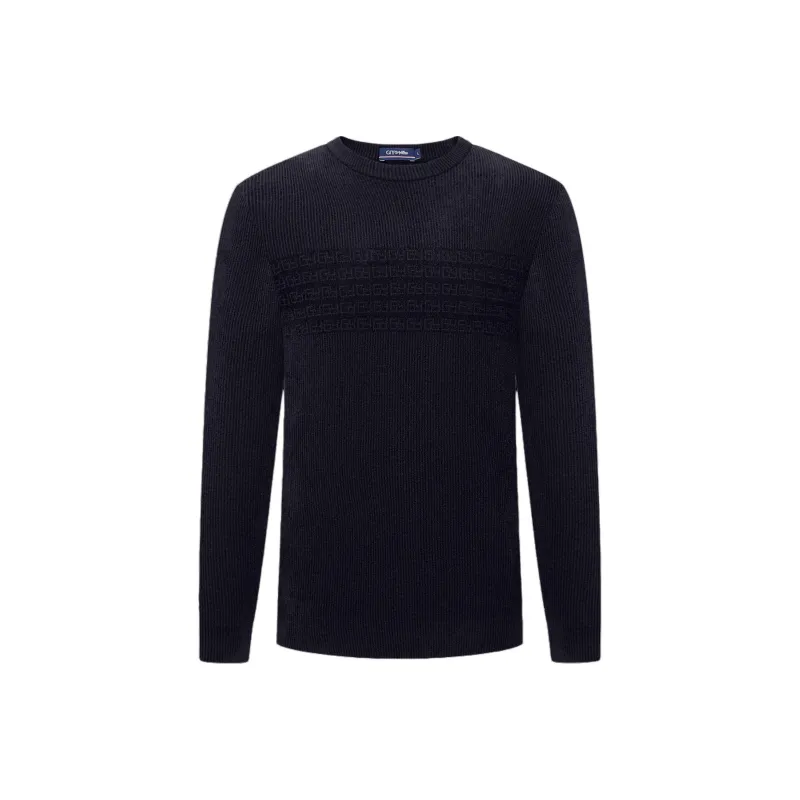 GY Goldlion Sweater Men's Navy Blue-0