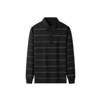 PIERRE CARDIN Polo Shirt Men's Black