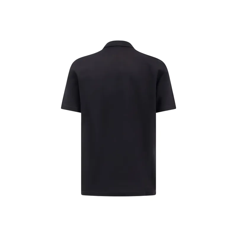 FANSIZHE Polo Shirt Men's Black-1